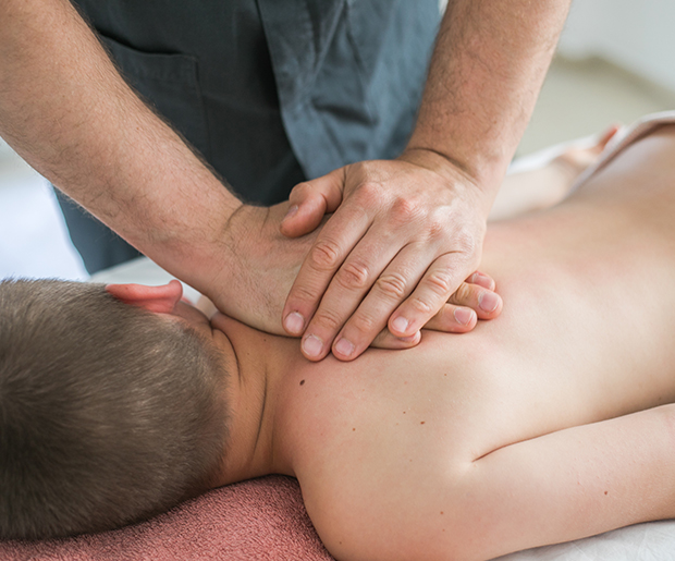 A private treatment room at Highland Physio & Rehab