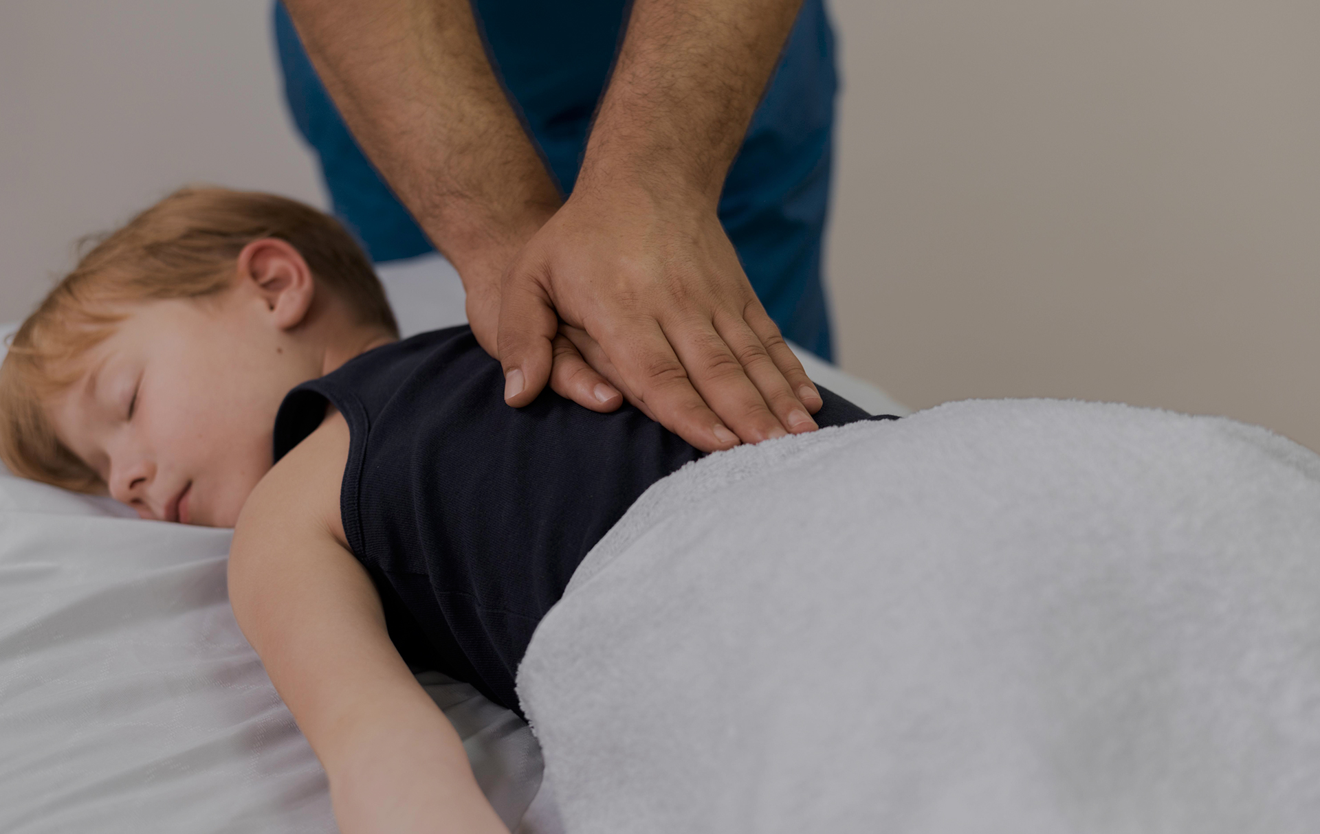 Physiotherapist treating a patient at Highland Physio & Rehab